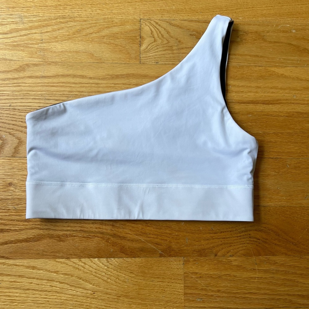 Fabletics Harlow One Shoulder Reversible Sports Bra